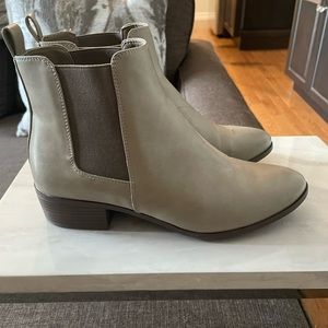 Taupe Ankle Booties